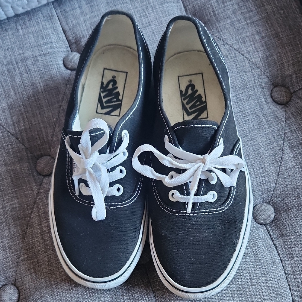 Vans Black and White Women's Sneakers